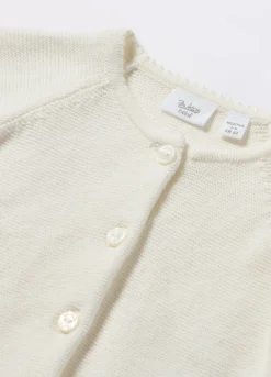 Blukids Cardigan tricot in puro cotone neonata- Maglioncini
