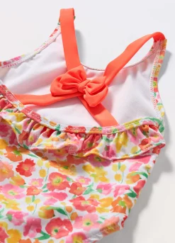Blukids Costume intero a fiori neonata- Costumi
