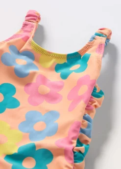 Blukids Costume intero a fiori neonata- Costumi