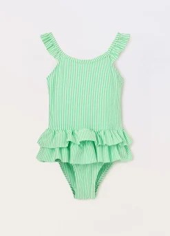 Blukids Costume intero a righe neonata- Costumi
