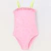 Blukids Costume intero con stampa bambina- Mare