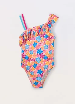 Blukids Costume intero con stampa bambina- Mare
