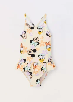 Blukids Costume intero con stampa bambina- Mare