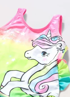 Blukids Costume intero con stampa bambina- Mare