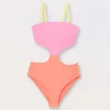 Blukids Costume intero ragazza- Mare