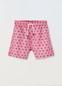 Blukids Costume shorts con stampa bambino-Bambino Mare