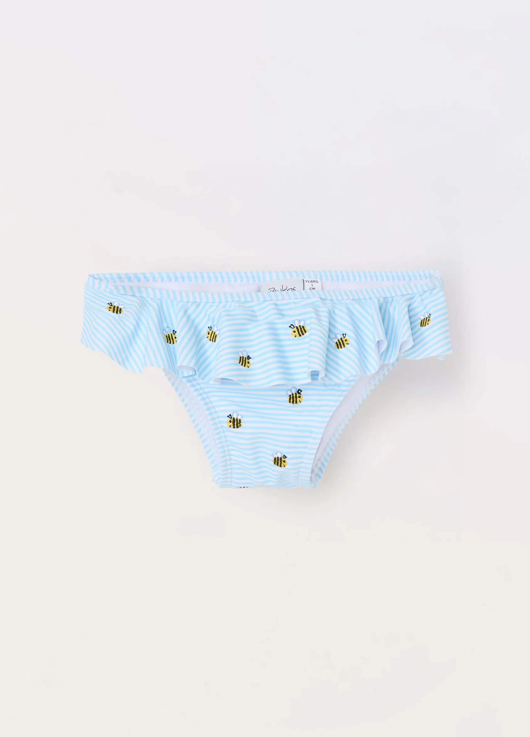 Blukids Costume slip con rouches neonata- Costumi