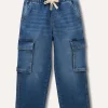 Blukids Denim cargo bambino-Bambino Jeans