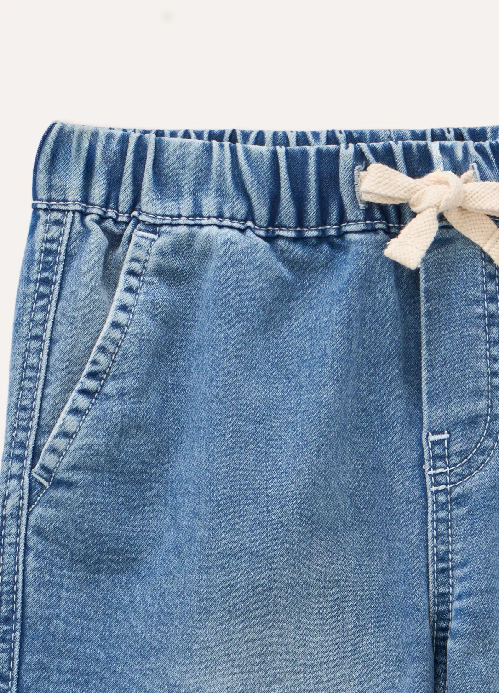 Blukids Denim cargo bambino-Bambino Jeans