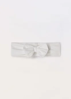 Blukids Fascetta per capelli in jersey di cotone stretch neonata- Accessori