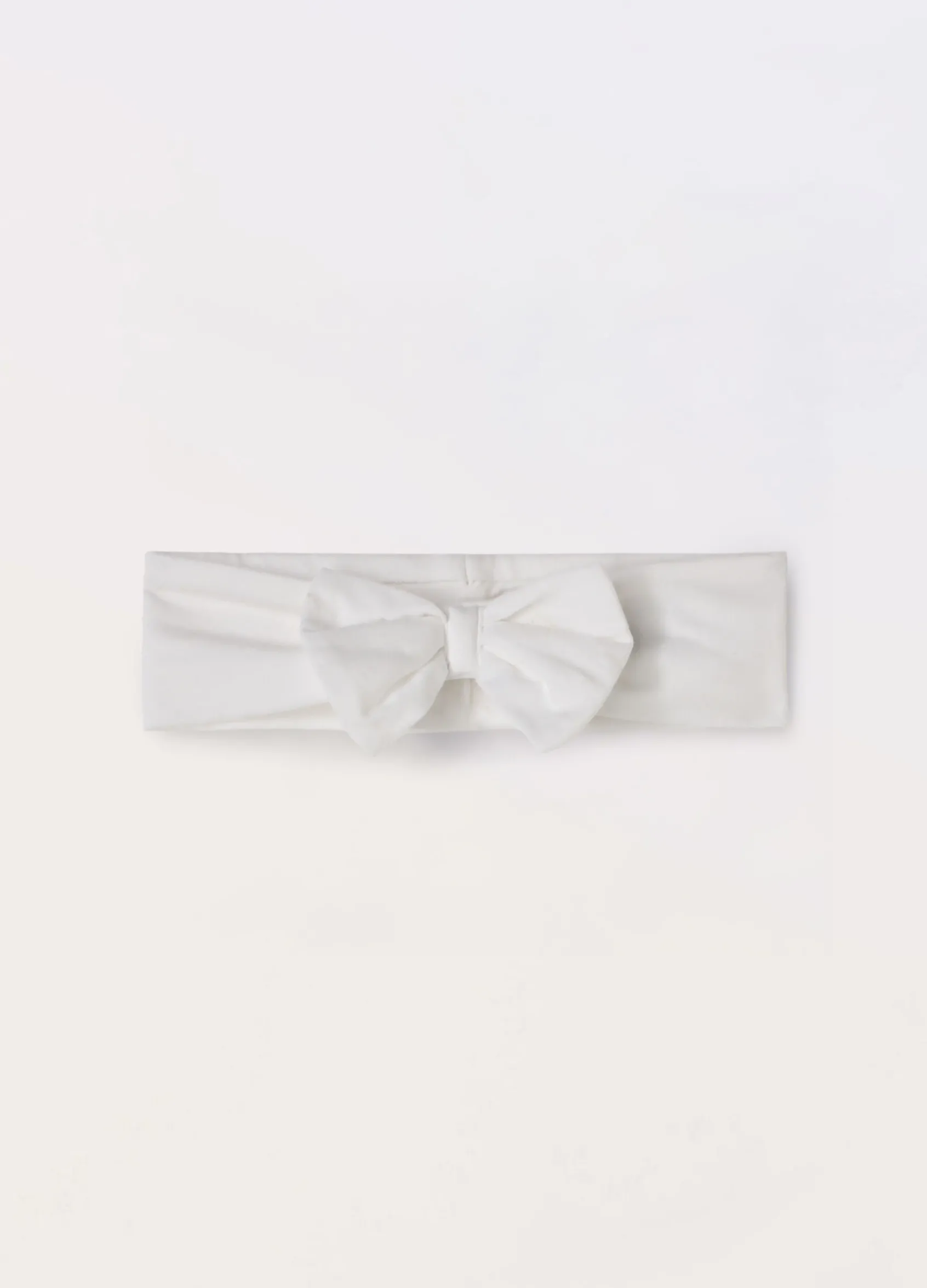 Blukids Fascetta per capelli in jersey di cotone stretch neonata- Accessori
