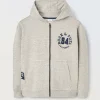 Blukids Felpa con cappuccio in misto cotone ragazzo- Felpe