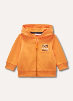 Blukids Felpa con cappuccio in puro cotone neonata- Felpe