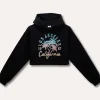 Blukids Felpa crop con cappuccio ragazza- Felpe
