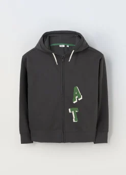 Blukids Felpa full zip con capaccio ragazzo- Felpe