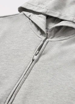 Blukids Felpa full zip con cappuccio in puro cotone ragazzo- Felpe
