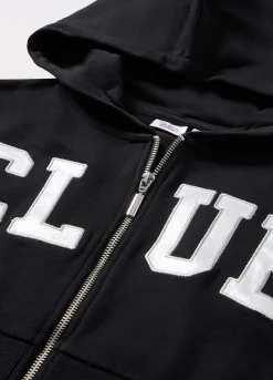 Blukids Felpa full zip in french terry di puro cotone ragazza- Felpe
