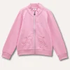 Blukids Felpa full-zip in cotone stretch bambina- Felpe