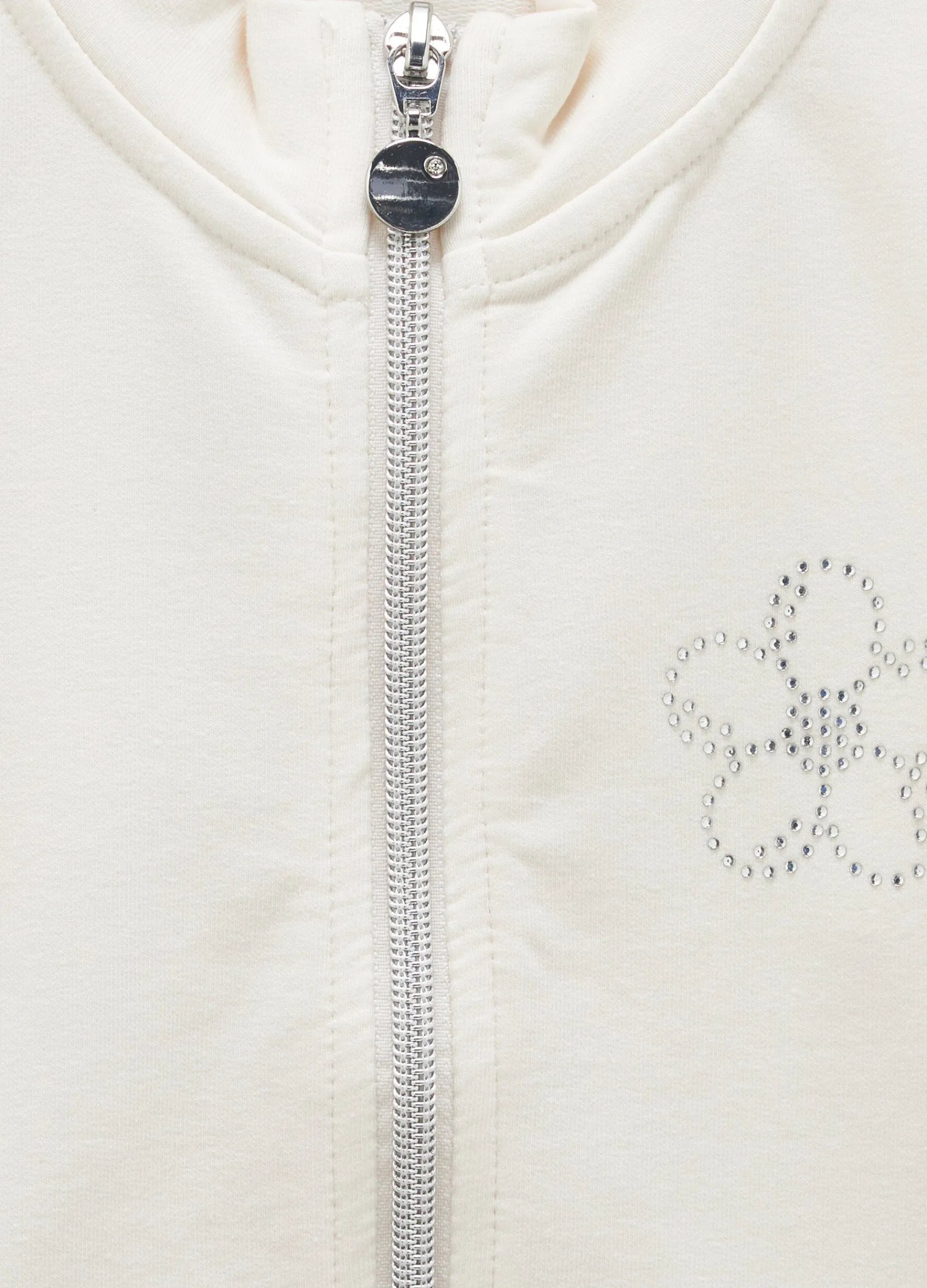 Blukids Felpa full-zip in cotone stretch bambina- Felpe