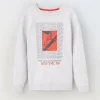 Blukids Felpa girocollo in misto cotone ragazzo- Felpe