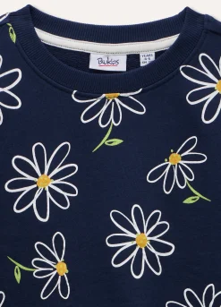 Blukids Felpa girocollo in puro cotone bambina- Felpe