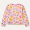 Blukids Felpa in cotone stretch con stampa bambina- Felpe