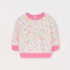 Blukids Felpa in french terry di puro cotone neonata- Felpe