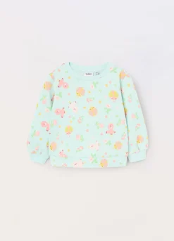 Blukids Felpa in french terry di puro cotone neonata- Felpe