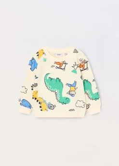 Blukids Felpa in french terry di puro cotone neonato- Felpe