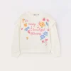 Blukids Felpa in french terry di puro cotone bambina- Felpe