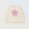 Blukids Felpa in french terry di misto cotone bambina- Felpe