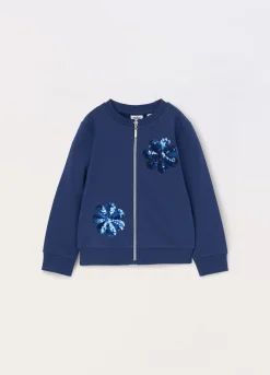 Blukids Felpa in french terry di cotone stretch bambina- Felpe