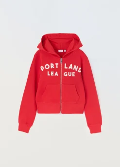 Blukids Felpa in french terry di puro cotone ragazza- Felpe