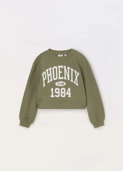 Blukids Felpa in french terry di puro cotone ragazza- Felpe