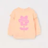 Blukids Felpa in french terry di puro cotone neonata- Felpe