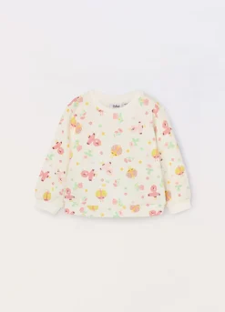 Blukids Felpa in french terry di puro cotone neonata- Felpe