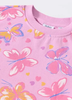 Blukids Felpa in french terry di puro cotone bambina- Felpe
