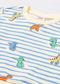 Blukids Felpa in french terry di puro cotone neonato- Felpe