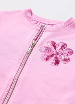 Blukids Felpa in french terry di cotone stretch bambina- Felpe