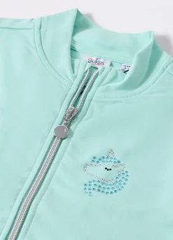 Blukids Felpa in french terry di cotone stretch bambina- Felpe