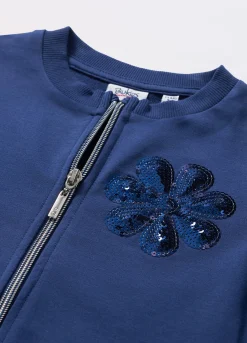 Blukids Felpa in french terry di cotone stretch bambina- Felpe