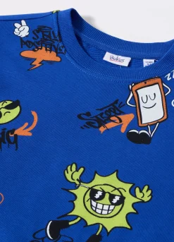 Blukids Felpa in french terry di puro cotone bambino-Bambino Felpe