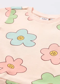 Blukids Felpa in french terry di puro cotone neonata- Felpe