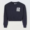 Blukids Felpa in misto cotone ragazza- Felpe