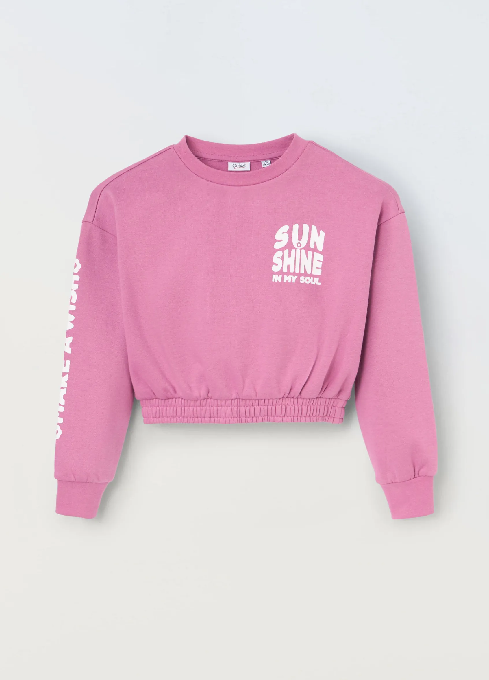 Blukids Felpa in misto cotone ragazza- Felpe