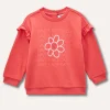 Blukids Felpa in puro cotone con rouches neonata- Felpe