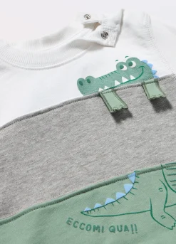 Blukids Felpa in puro cotone neonato- Felpe