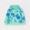 Blukids Felpa Stitch con zip e cappuccio in puro cotone- Felpe