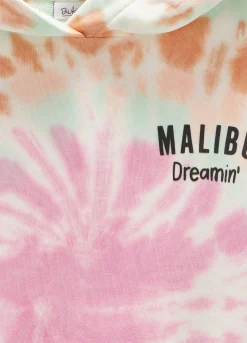Blukids Felpa tie & dye con cappuccio ragazza- Felpe