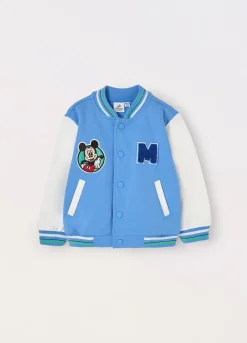 Blukids Felpa varsity in french terry di puro cotone neonato- Felpe